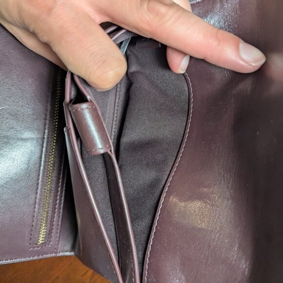 Coach Large Mauve Faux Leather Wallet - Picture 6 of 7